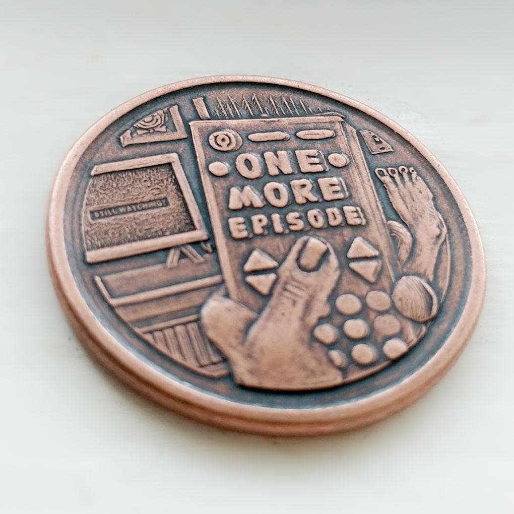 One More Episode / Go to Bed Decision Maker Coin: Default Title