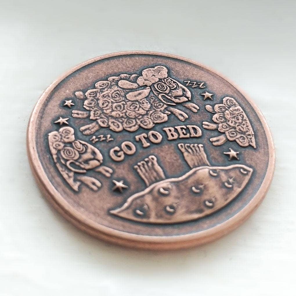 One More Episode / Go to Bed Decision Maker Coin: Default Title
