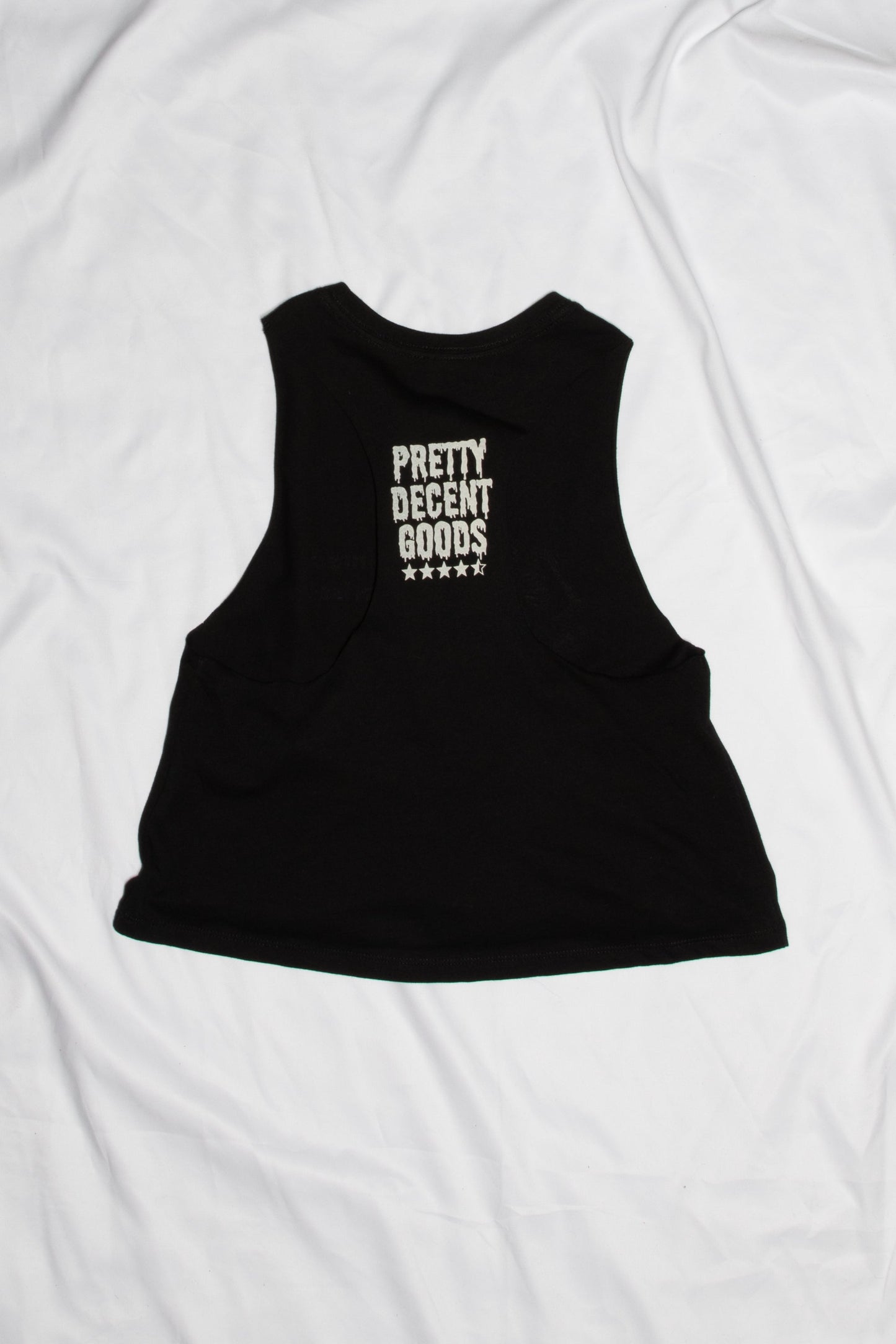 Disappointed But Not Surprised - Cropped Racerback Tank