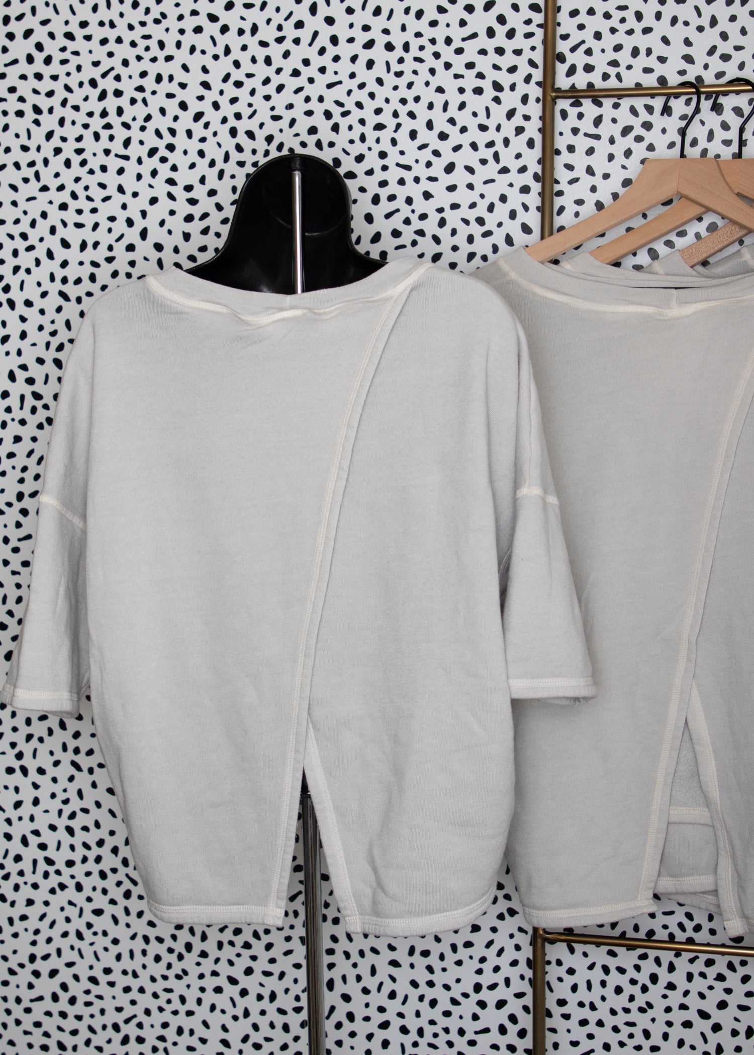 PDGoods Originals - PRETTY DECENT HUMAN - The Glow Up- Open Back Crewneck