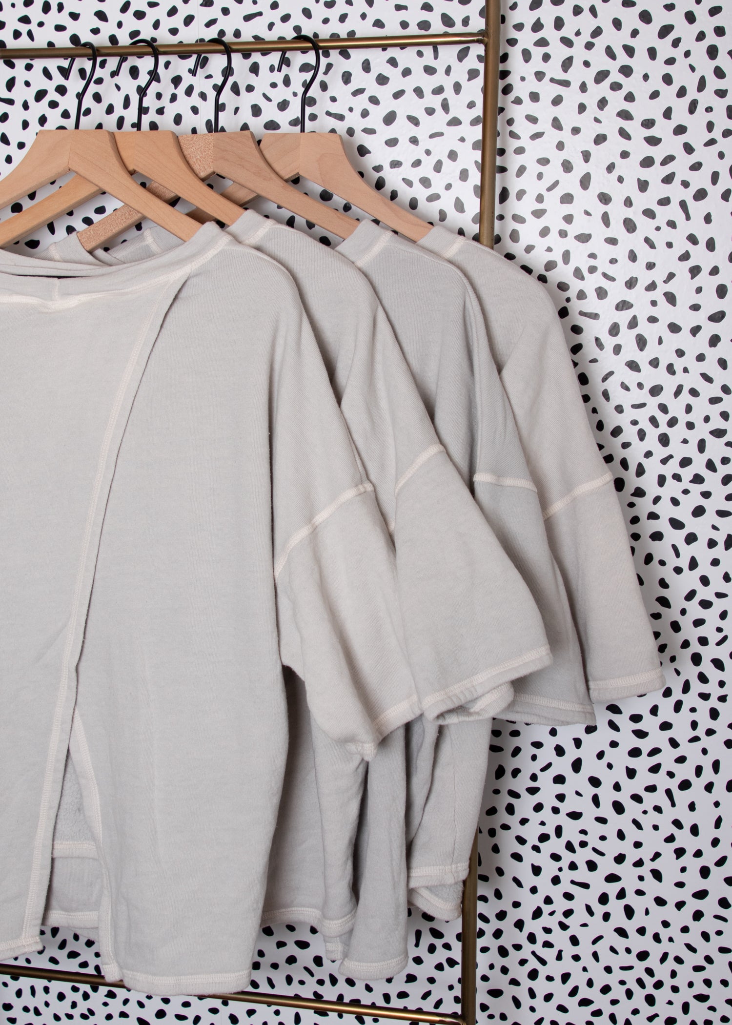 PDGoods Originals - PRETTY DECENT HUMAN - The Glow Up- Open Back Crewneck