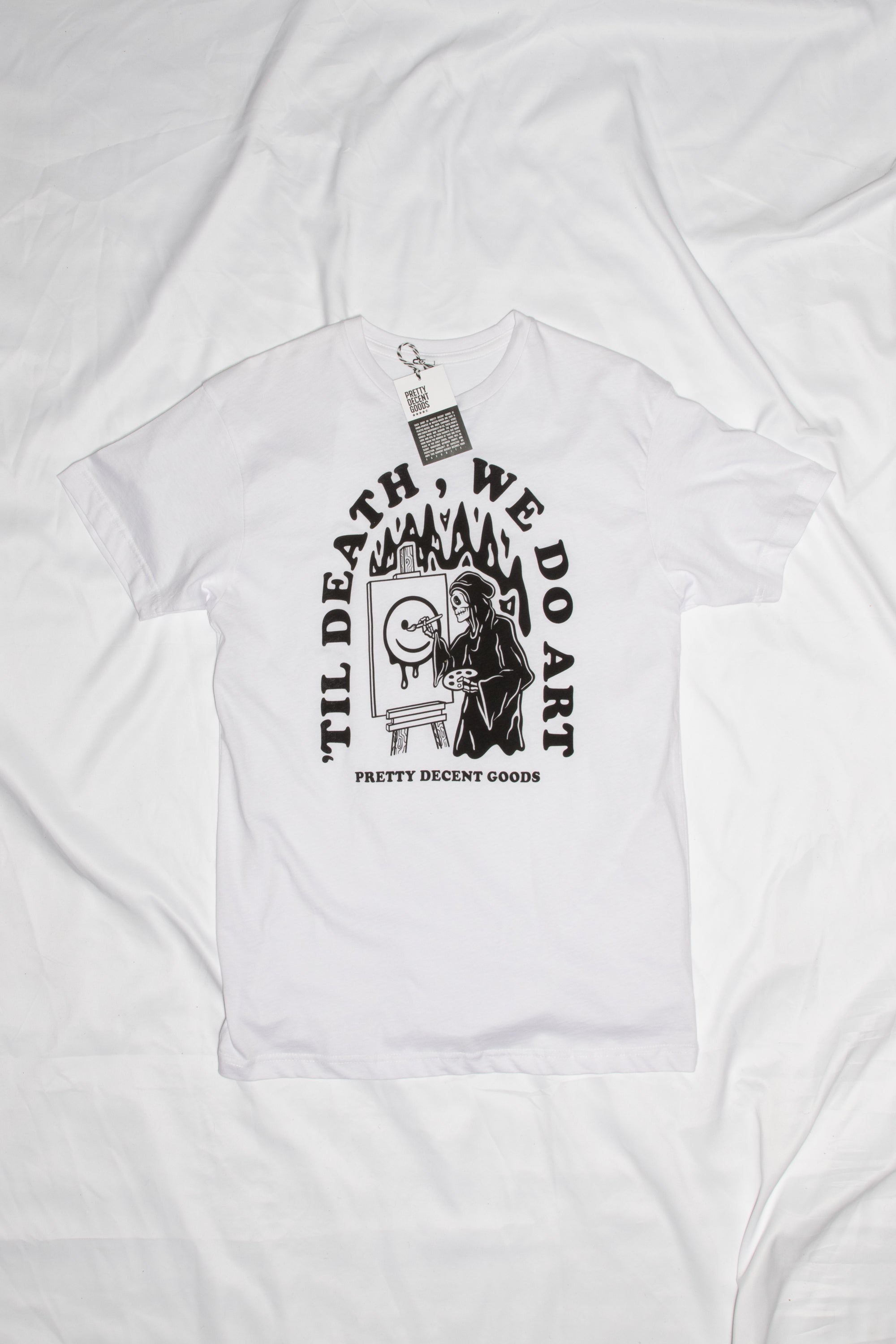 PDGoods Originals - Til Death, We Do Art - TShirt - White