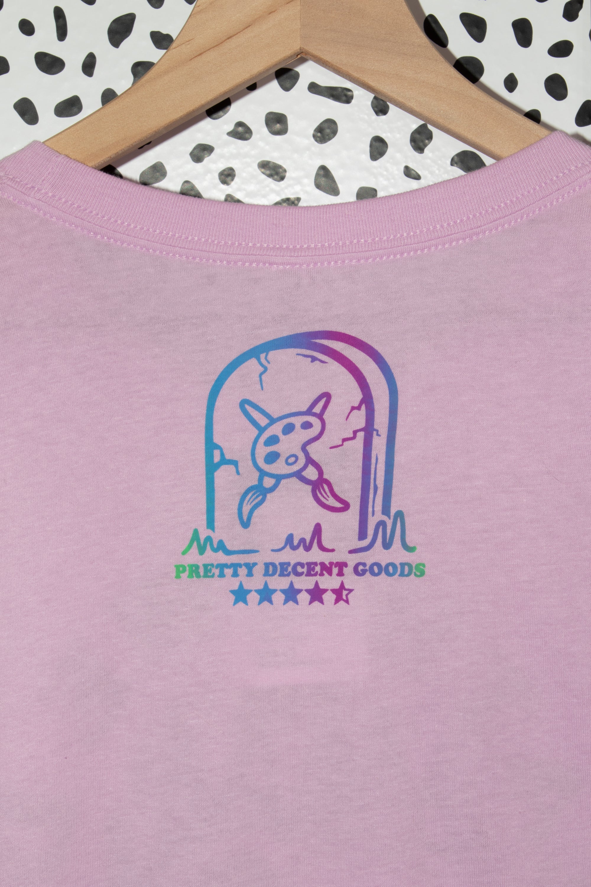 PDGoods Originals - Til Death, We Do Art - Lilac TShirt