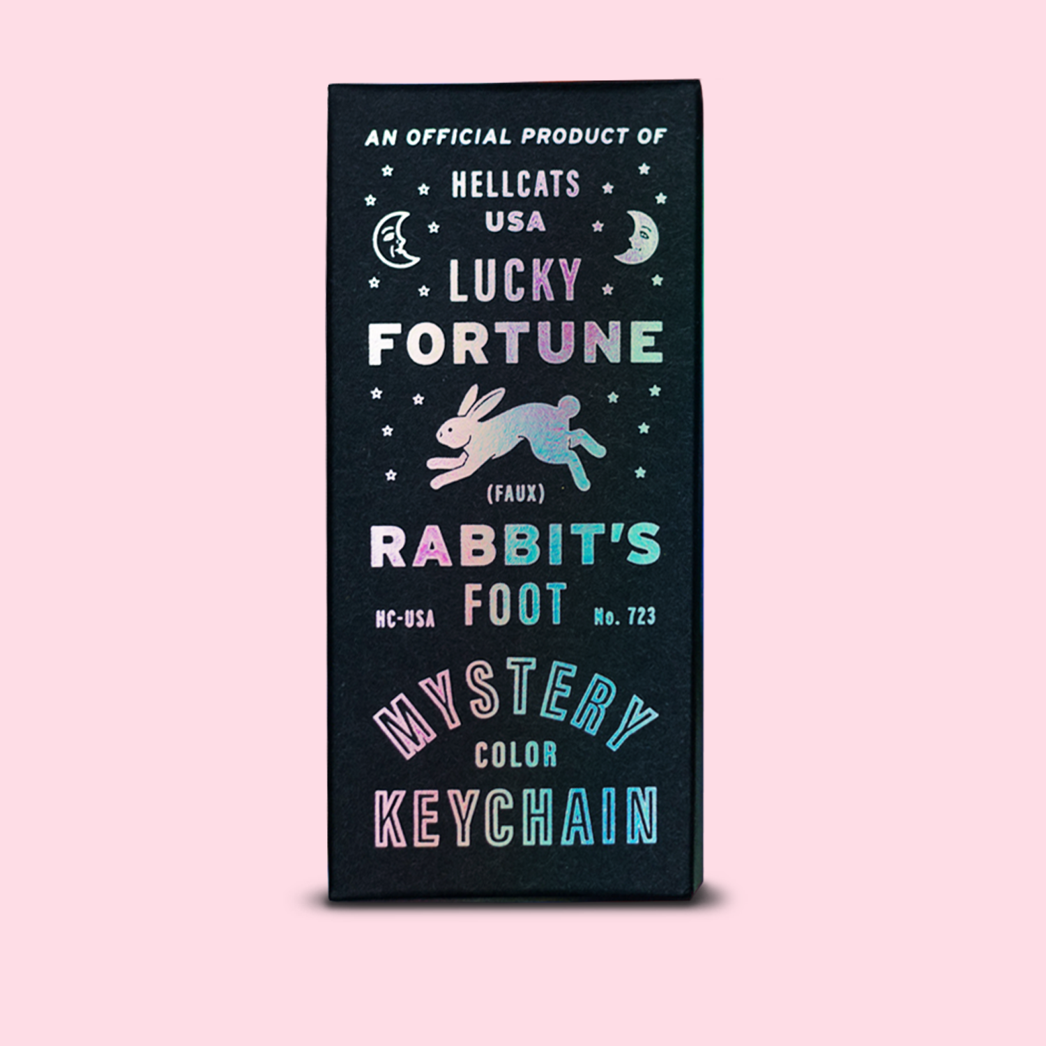 Mystery (Faux) Rabbit's Foot Keychain