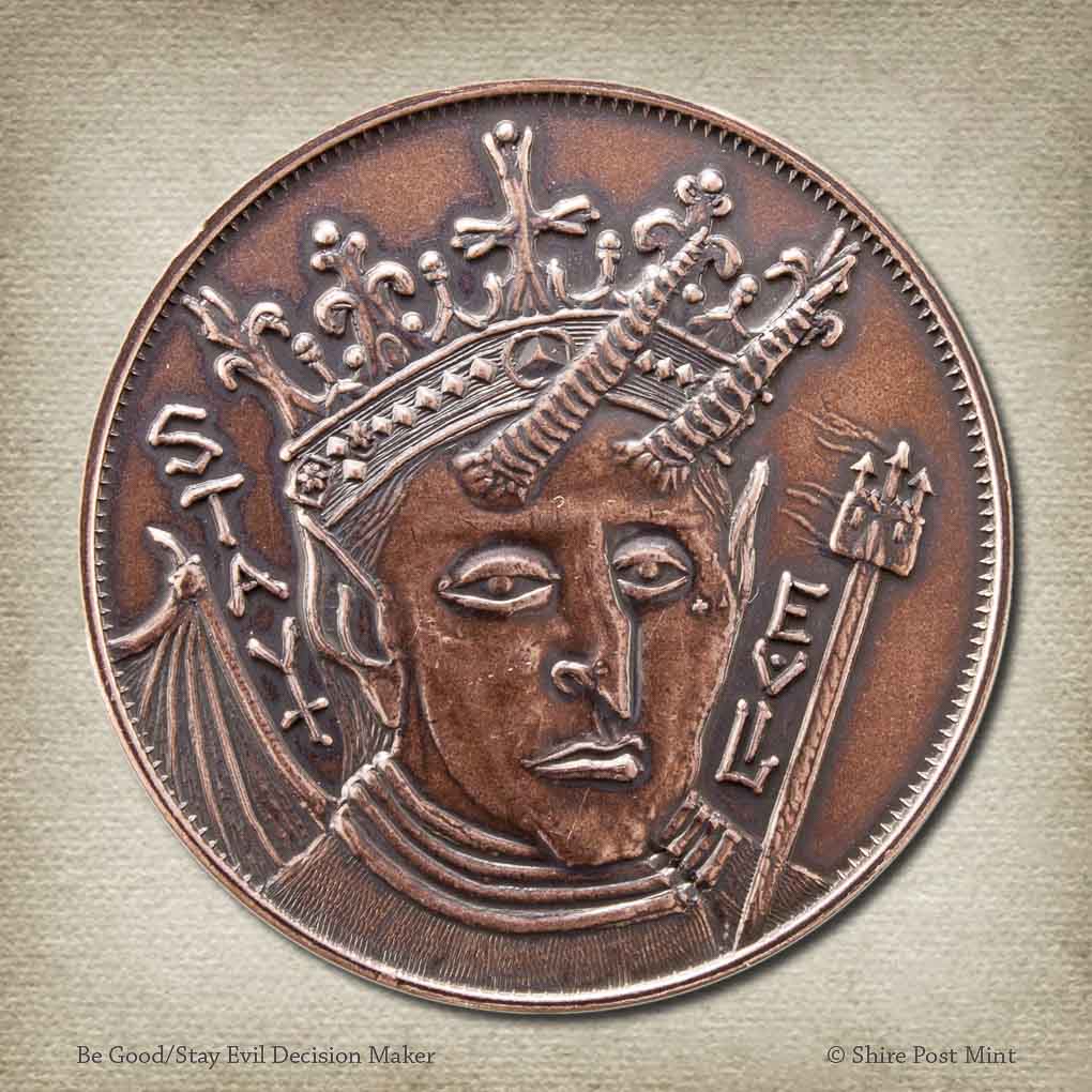 Be Good/Stay Evil Decision Maker Coin: Default Title