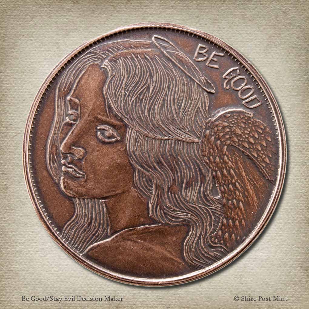 Be Good/Stay Evil Decision Maker Coin: Default Title