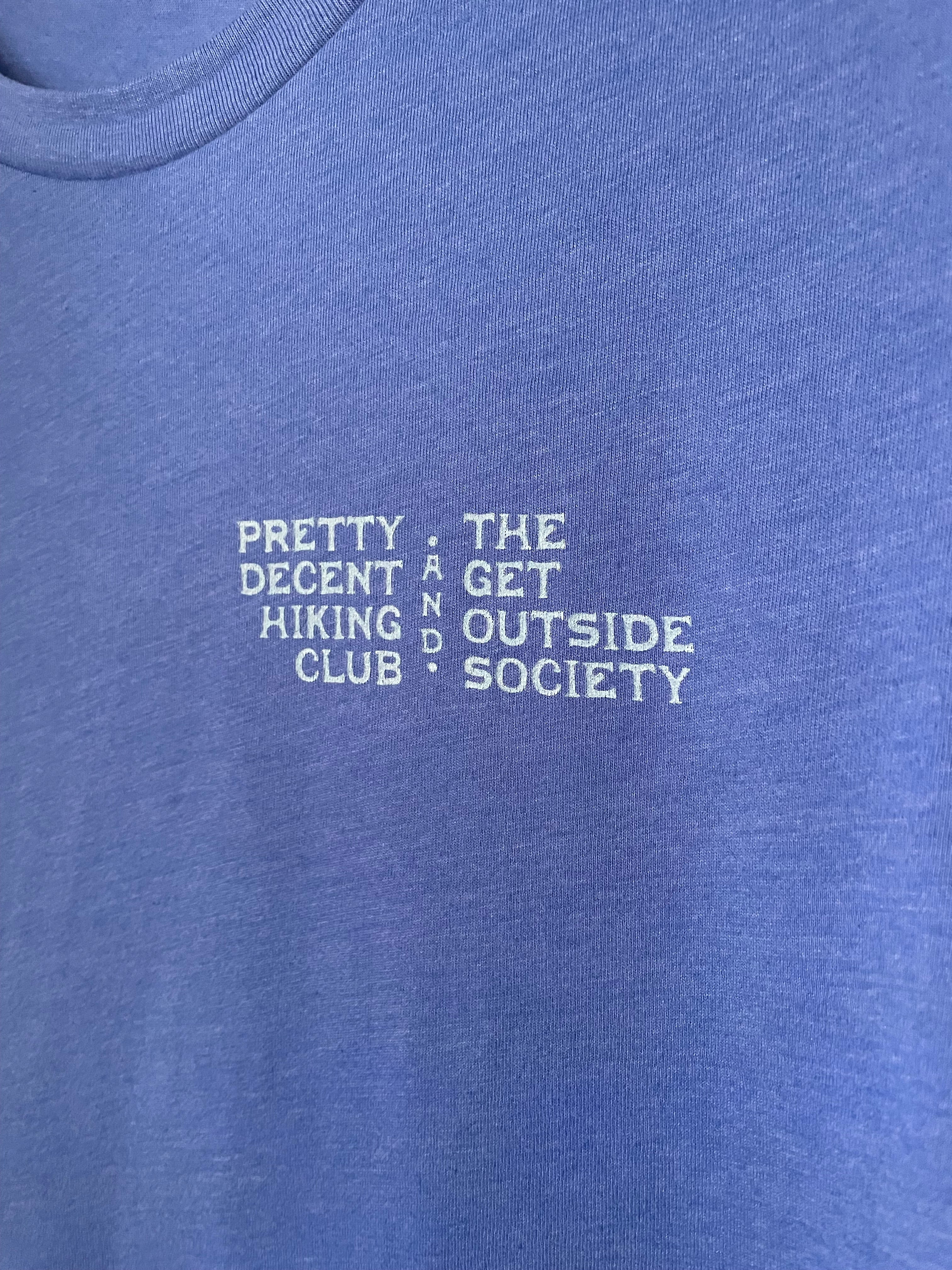 PDGoods Originals - PRETTY DECENT HIKING CLUB & the get outside society - Luna & Sol - TShirt