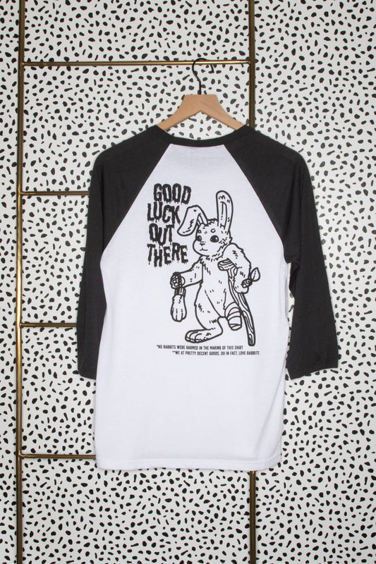 Lucky Rabbit's Foot - Baseball Tee