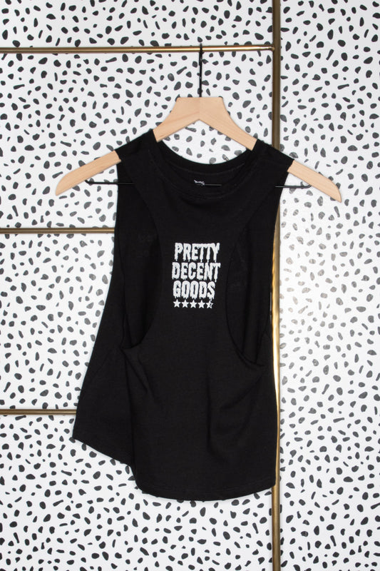 Disappointed But Not Surprised - Cropped Racerback Tank
