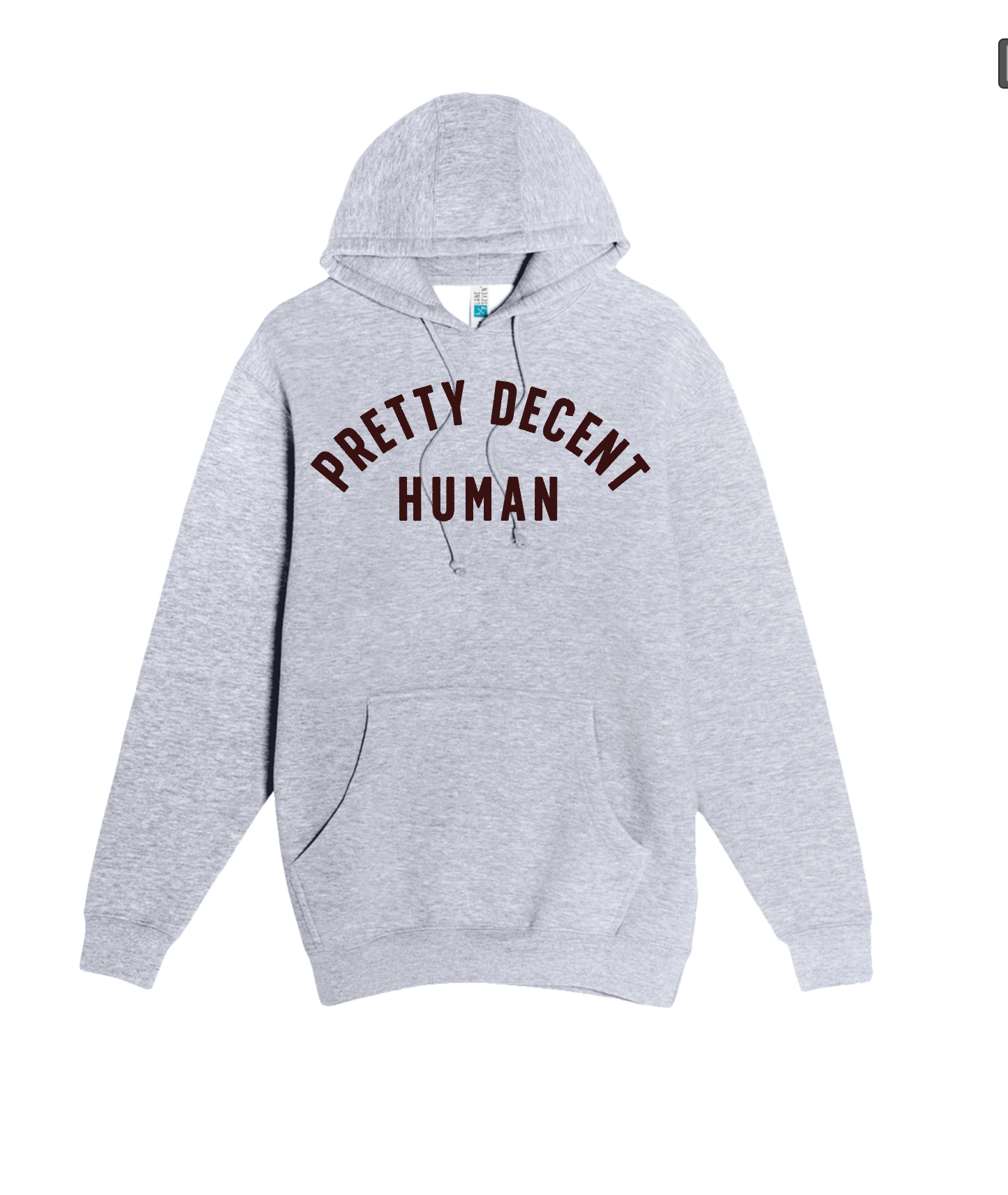 PDGoods Originals - Pretty Decent Human Hoodie